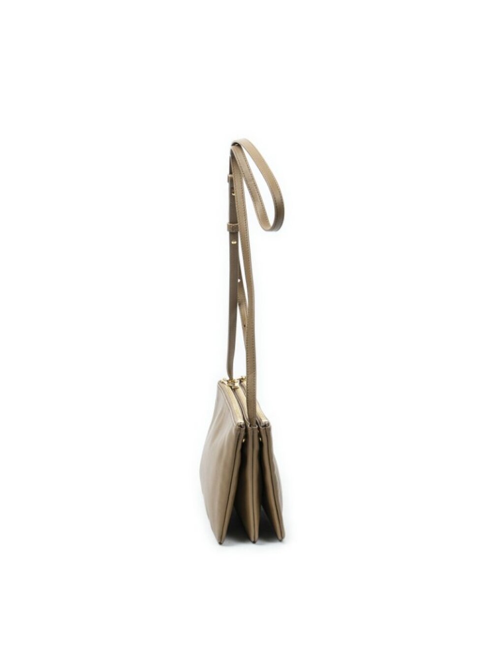 Celine Small Trio Crossbody Tan Calfskin Leather - Picture 4 of 10